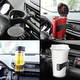 Linkstyle 2 Pack Car Cup Holder, Universal Air Vent Water Bottle Holder Mount with Car Air Vent Clips, Multi-Function Drink Holder for Car Vehicle Truck Van Coffee Juice Tea Cup