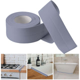 Bath & Kitchen Caulk Tape Sealant Strip,PVC Self Adhesive Tub and Wall Sealing Tape Caulk Sealer,Caulk Strip,sealant Tape,Shower Tile Sealer Adhesive sealant