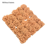 10/20/30 Heads 8CM Artificial PE Foam Rose Flowers Bride Bouquet Flower For Wedding Party Decorative Scrapbooking DIY Flower