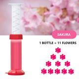 Flower Aromatic Toilet Gel Toilet Deodorant Cleaner Toilet Fragrance Remove