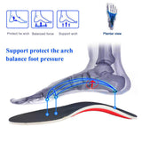 Orthotic Insole Arch Support Flatfoot Orthopedic Insoles For Feet Ease Pressure Of Air Movement Damping Cushion Padding Insole