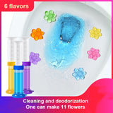 Flower Aromatic Toilet Gel Toilet Deodorant Cleaner Toilet Fragrance Remove