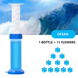 Flower Aromatic Toilet Gel Toilet Deodorant Cleaner Toilet Fragrance Remove