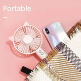 Cute Design USB Handheld Mini Fan