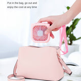 Neck Hanging Fan Ventilador Foldable USB Adjustable Rechargeable Cooling Mute Power Bank Handheld Portable Desk Fan