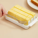 Protable Solid Butter Cutting Storage Box kitchen accessories Refrigerator Fresh Keeping Box Breakfast Cheese Fresh-keeping Box