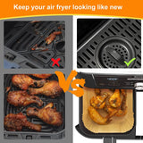 Waterproof Oilproof Non-Stick Baking Mat for Ninja Foodi Air Fryer Accessories