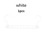 1/2pcs Magic Multi-port Support hangers for Clothes Drying Rack Multifunction Plastic Clothes rack drying hanger Storage Hangers