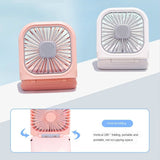 Neck Hanging Fan Ventilador Foldable USB Adjustable Rechargeable Cooling Mute Power Bank Handheld Portable Desk Fan