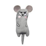 Cute Cat Toys Funny Interactive Plush Cat Toy Mini Teeth Grinding Catnip Toys Kitten Chewing Mouse Toy Pets Accessories