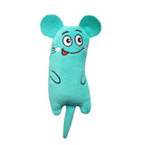 Cute Cat Toys Funny Interactive Plush Cat Toy Mini Teeth Grinding Catnip Toys Kitten Chewing Mouse Toy Pets Accessories