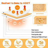 Waterproof Oilproof Non-Stick Baking Mat for Ninja Foodi Air Fryer Accessories