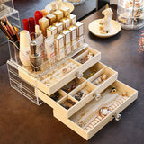 Multi Functional Three Layer Drawer Jewelry Box