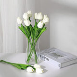 20pcs Artificial Tulip Stem  Flower Bundle For Home Decor