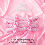 Heatless Convinient Sleeping Hair Curlers EVA Headband for Long Hair