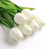 20pcs Artificial Tulip Stem  Flower Bundle For Home Decor