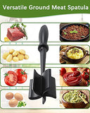 1pc Meat Chopper, Heat Resistant Meat Masher For Hamburger Meat, Ground Beef Smasher