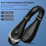 Portable Foldable USB Hands Free Bladeless Neck Fans for Travel Essentials