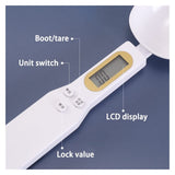 Kitchen Mini Electronic Spoon Scale LCD Digital Measuring Food