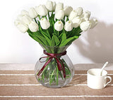 20pcs Artificial Tulip Stem  Flower Bundle For Home Decor