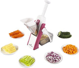 Multi-function ONCE FOR ALL Safe  5 In 1 Vegetable Food Potato Cutter for Kitchen Food Chopper Fast Meal Prep