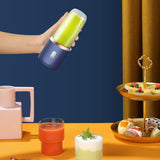 Portable Multifunctional Automatic Small Electric  Double Cup Juice Mixer  with USB Rechargeable