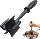 1pc Meat Chopper, Heat Resistant Meat Masher For Hamburger Meat, Ground Beef Smasher