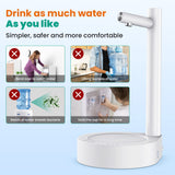 Portable Universal   Automatic Desktop Drinking Water Dispenser with  Removable Water Bottle Pump