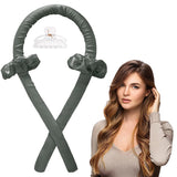 Heatless Convinient Sleeping Hair Curlers EVA Headband for Long Hair