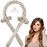 Heatless Convinient Sleeping Hair Curlers EVA Headband for Long Hair