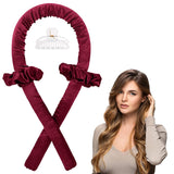 Heatless Convinient Sleeping Hair Curlers EVA Headband for Long Hair