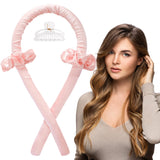 Heatless Convinient Sleeping Hair Curlers EVA Headband for Long Hair