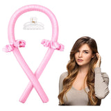 Heatless Convinient Sleeping Hair Curlers EVA Headband for Long Hair