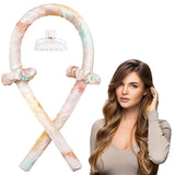 Heatless Convinient Sleeping Hair Curlers EVA Headband for Long Hair