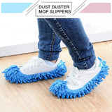 10 PCS 5 Pairs Mop Slippers Shoes Cover Dust Duster Slippers Cleaning Floor House Washable 1001108135