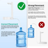 Portable Universal   Automatic Desktop Drinking Water Dispenser with  Removable Water Bottle Pump