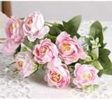 Home Decoration Artificial Roses Flowers