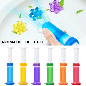 Flower Aromatic Toilet Gel Toilet Deodorant Cleaner Toilet Fragrance Remove