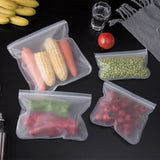 Silicone Food Storage Bag Leakproof Containers