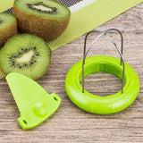 2 in 1 Vegetable Fruit Peeled Kiwi Cutter Device Digging Core Spiral Slicer Kitchen Peeler