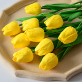 20pcs Artificial Tulip Stem  Flower Bundle For Home Decor