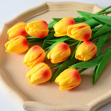 20pcs Artificial Tulip Stem  Flower Bundle For Home Decor