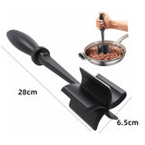 1pc Meat Chopper, Heat Resistant Meat Masher For Hamburger Meat, Ground Beef Smasher