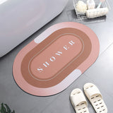 Modern Shower Bathroom Bedroom Anti-Slip Absorbent Carpet Rug Simple Kitchen Entrance Soft Door Bathtub Side Bath Mat Home Decor