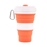 Food Grade Leak Proof 550ML Collapsible Silicone Mug