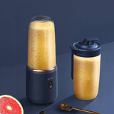 Portable Multifunctional Automatic Small Electric  Double Cup Juice Mixer  with USB Rechargeable