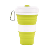 Food Grade Leak Proof 550ML Collapsible Silicone Mug