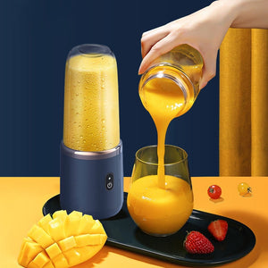 Portable Multifunctional Automatic Small Electric  Double Cup Juice Mixer  with USB Rechargeable