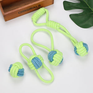 Pet Dog Toys for Large Small Dogs Interactive Cotton Rope