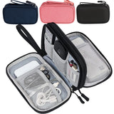 Travel Organizer Bag Cable Storage OrganizersPortable Waterproof Double Layers Storage Bags For Cable Cord